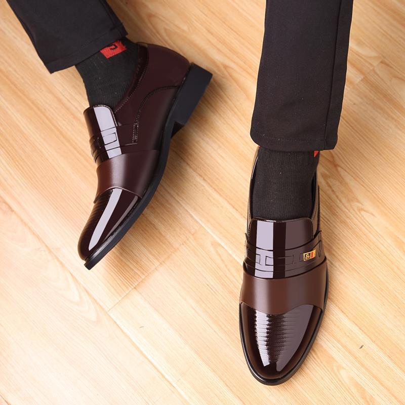 HOTLIST CART  Set Of Black Casual Leather Shoes