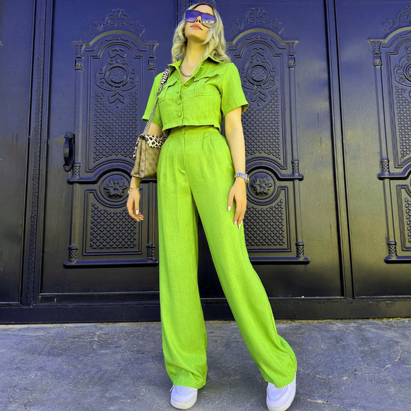 LUXE CHIC Graceful And Fashionable Casual Women's Two-piece Suit