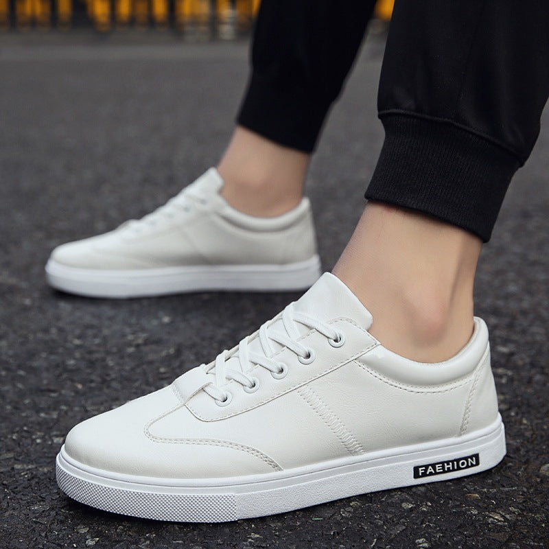 Little white shoes board shoes trendy men's shoes