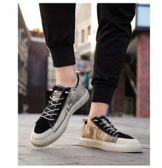 Men's Casual Canvas ShoesUpper Material Artificial PU