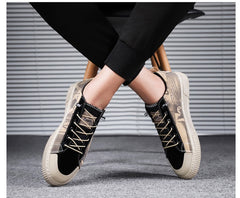 Men's Casual Canvas ShoesUpper Material Artificial PU