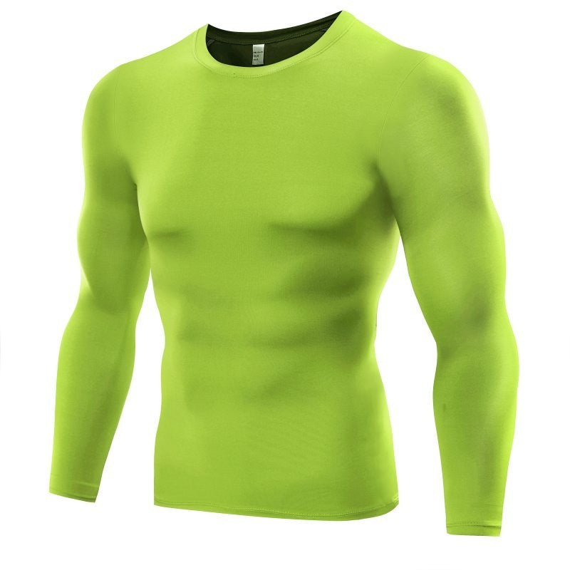 HOTLIST CART Men's Blank Long Sleeve Compression Top