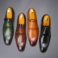 HOTLIST CART Business pointed leather shoes