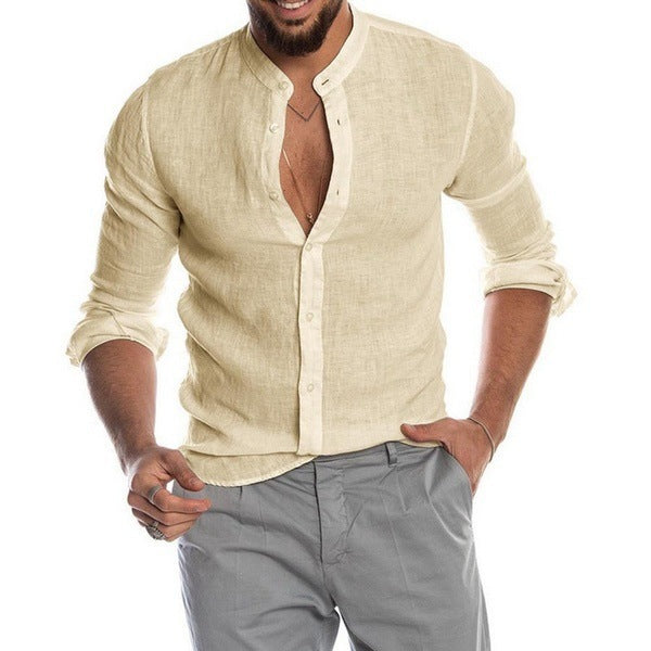 HOTLIST CART  cotton and linen shirt