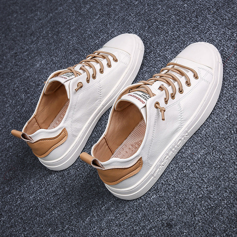 Little white shoes board shoes trendy men's shoes