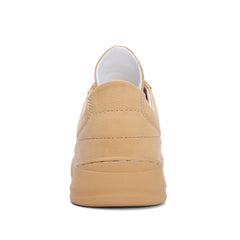 Men's small white shoes