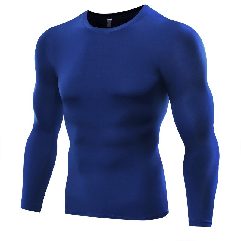 HOTLIST CART Men's Blank Long Sleeve Compression Top