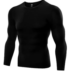 HOTLIST CART Men's Blank Long Sleeve Compression Top