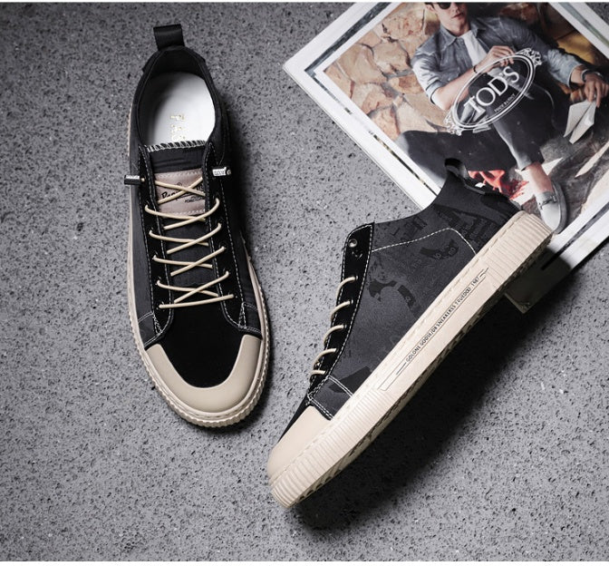 Men's Casual Canvas ShoesUpper Material Artificial PU