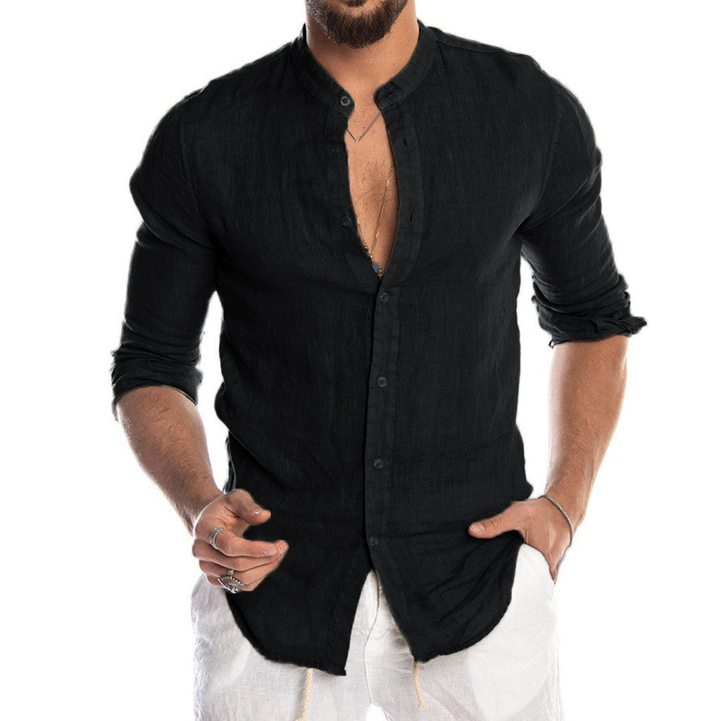 HOTLIST CART  cotton and linen shirt