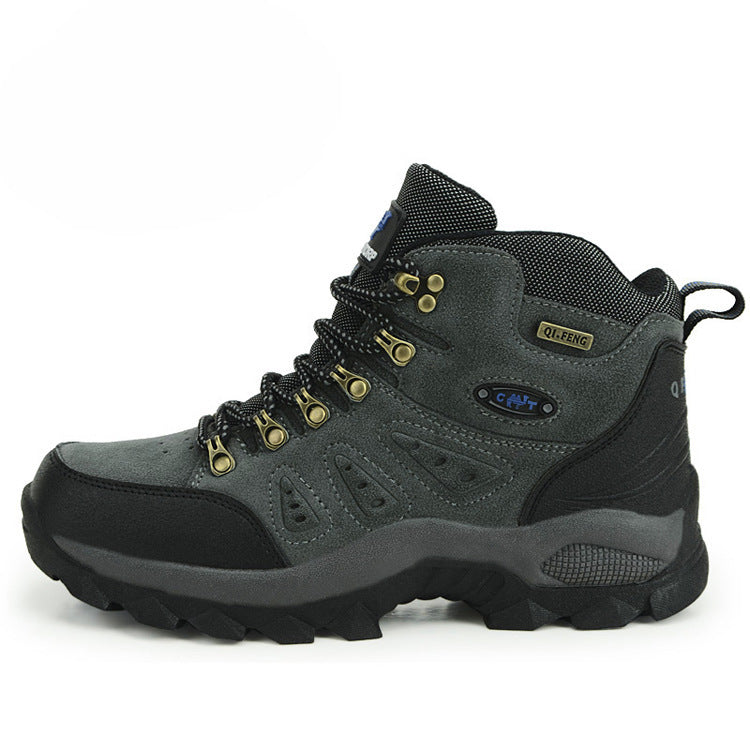 HOTLIST CART Men's high top outdoor hiking shoes