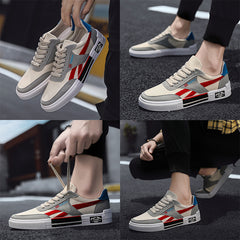 Men's Korean trend casual canvas shoes