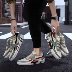 Men's Korean trend casual canvas shoes