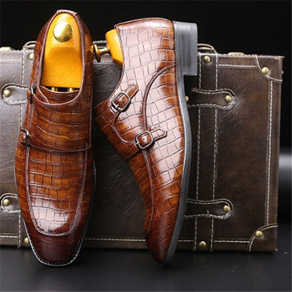 HOTLIST CART Business pointed leather shoes