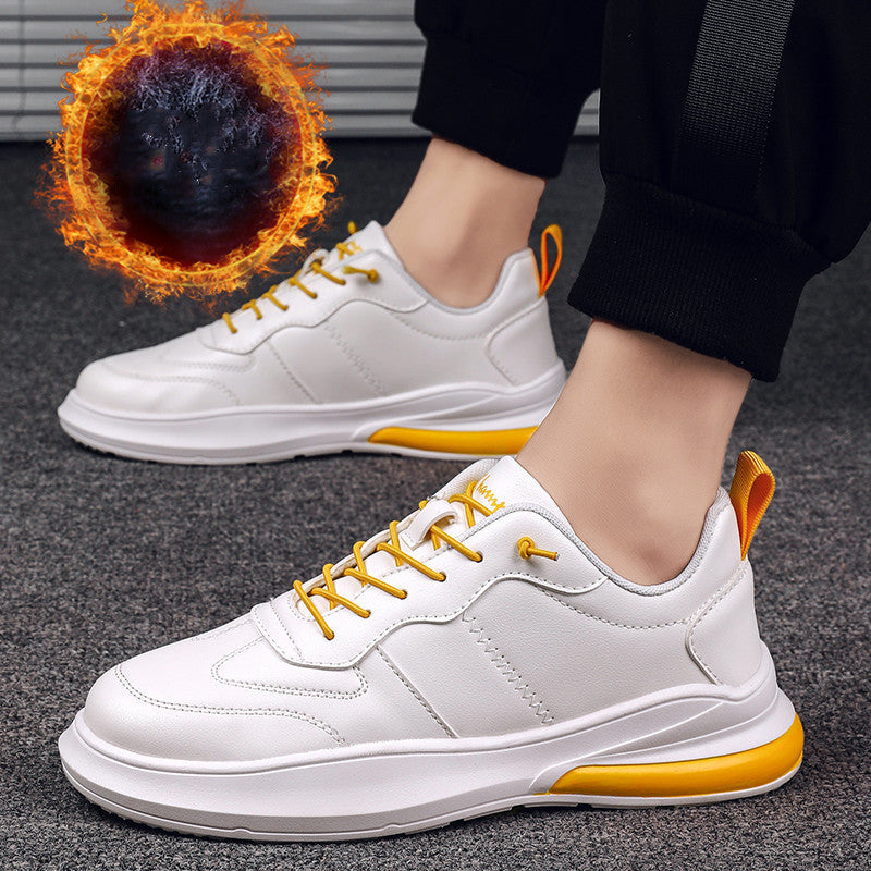 Little white shoes board shoes trendy men's shoes