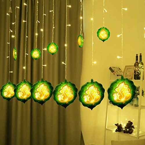 HOTLIST CART 12 Ganesha string lights,window curtain lights