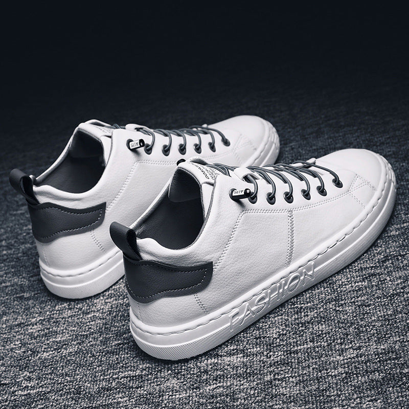 Little white shoes board shoes trendy men's shoes