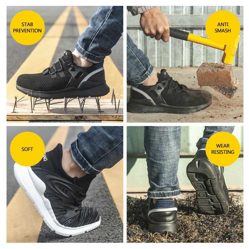 Anti-piercing safety shoes