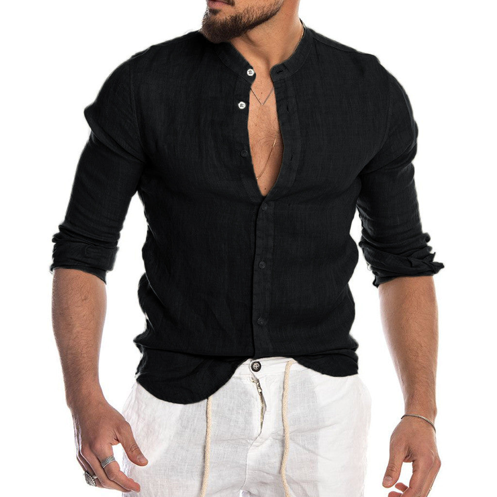 HOTLIST CART  cotton and linen shirt