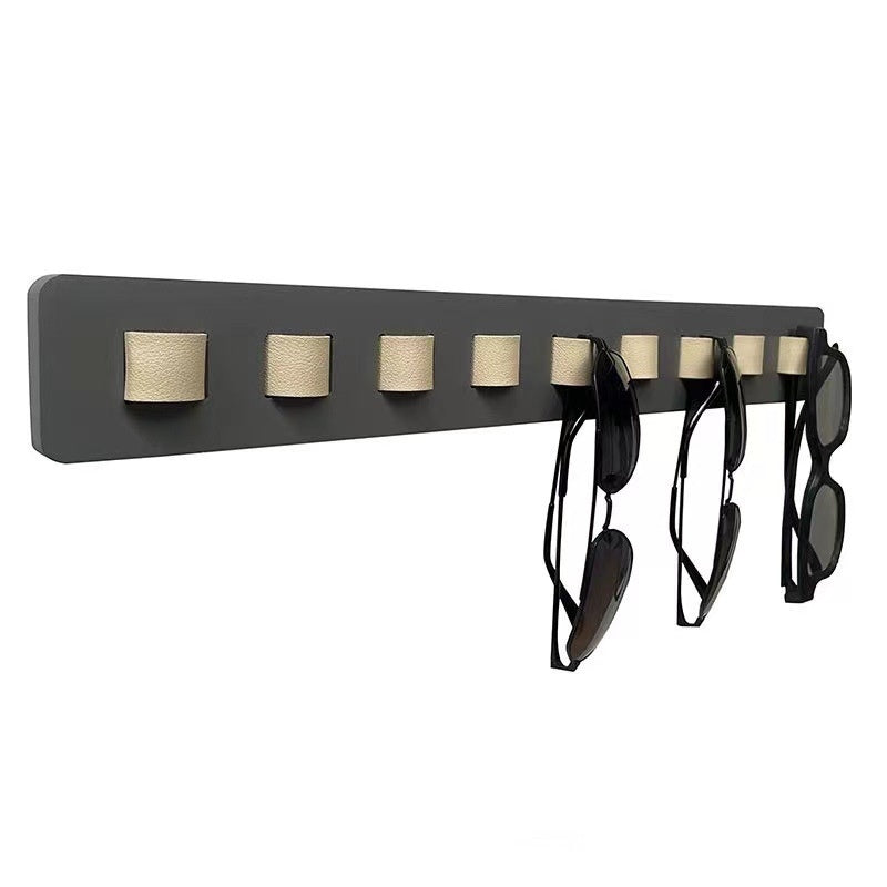 Wooden Sunglasses Storage Rack Wall Hanging