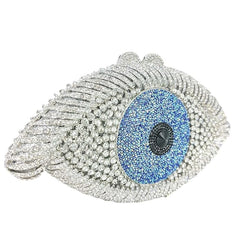 HOTLIST CART Diamond Purse Designer Evil Eye Bags