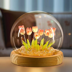 HOTLIST CART Tulip Night Light for Bedroom ,LED Nightlight Flower Table Lamp for Home Decor