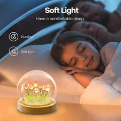 HOTLIST CART Tulip Night Light for Bedroom ,LED Nightlight Flower Table Lamp for Home Decor