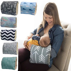 HOTLIST CART Adjustable Baby Cotton Nursing Arm Pillow Breastfeeding Washable Baby Infant Nursing Breastfeeding Pillow Cushion Arm Pad