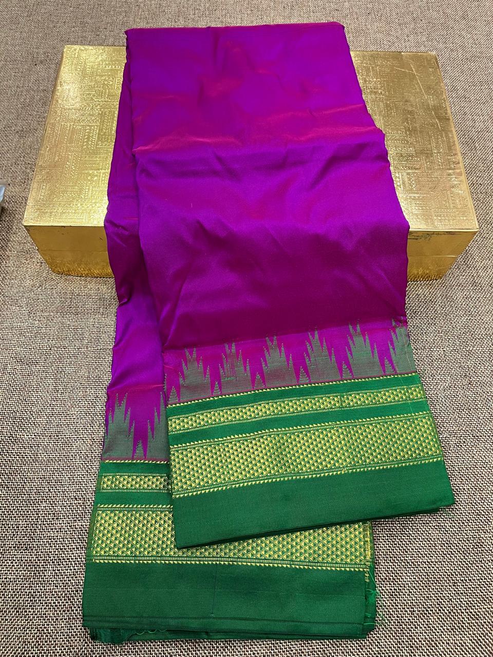 LUXE CHIC pure irkal saree