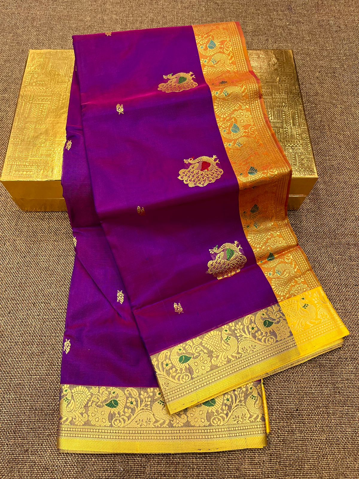 LUXE CHIC Dagina paithani Saree