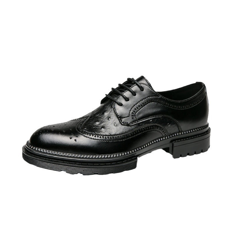 HOTLIST CART Men's Business Formal Leather Shoes British Style