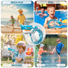 HOTLIST CART New Shark Electric Water Gun Toys Fully Automatic Continuous Fire Water Gun Large Capacity Beach Summer Children's Water Playing Toys