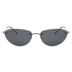 Ultra Light Frameless Polarized Sunglasses Trendy Driving