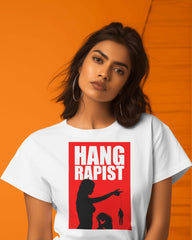 HOTLIST CART Hang the Rapist T-shirt