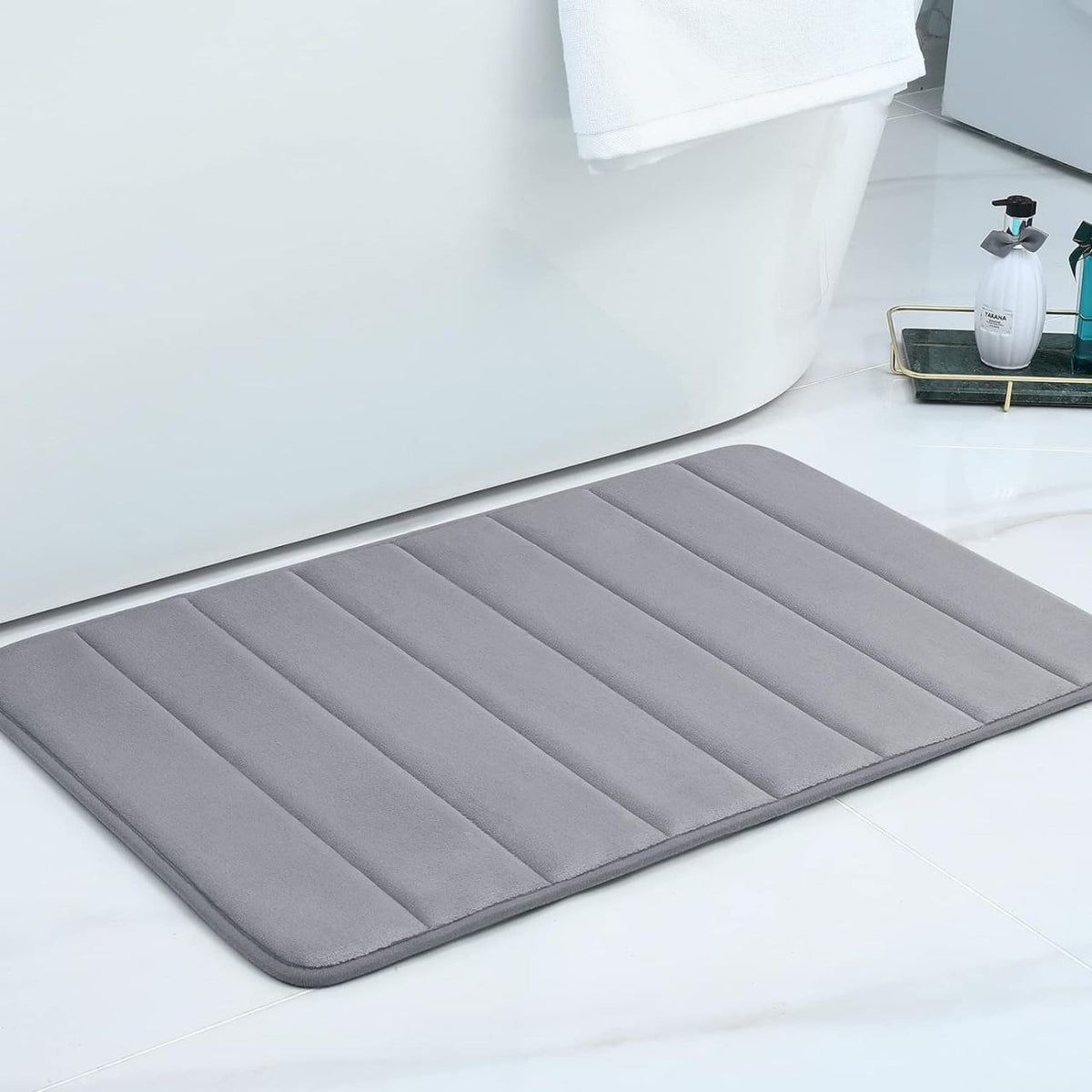 HOTLIST CART Velvet Non Slip Bath Mat Big