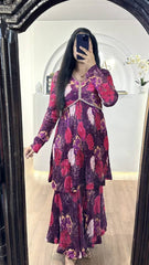 LUXE CHIC  BEAUTIFUL ALIA CUT Side Slit kurta set