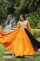 LUXE CHIC Navratri Partywear Gown